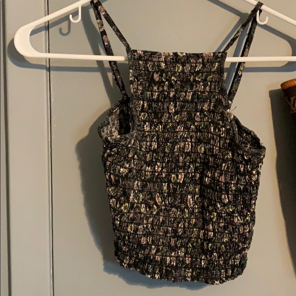 Floral crop top